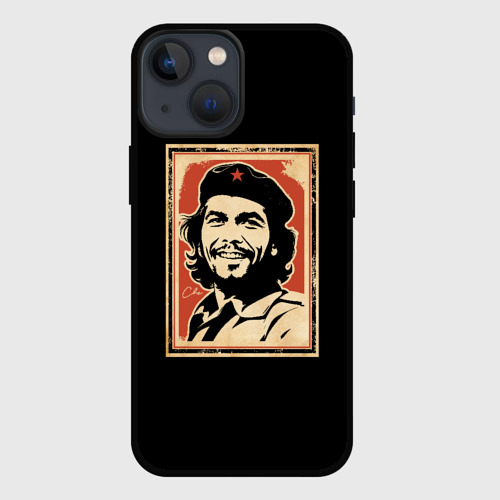 Чехол для iPhone 13 mini с принтом Команданте Че Гевара, вид спереди #2