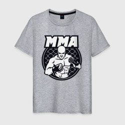 Мужская футболка хлопок Warrior MMA