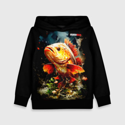 Детская толстовка 3D Carp fisherman