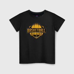 Детская футболка хлопок Basketball all-star