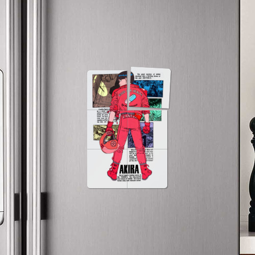 Магнитный плакат 2Х3 Канеда из аниме акира - фото 4