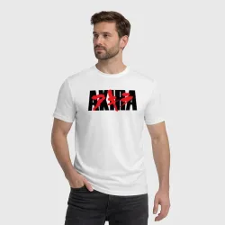 Мужская футболка хлопок Акира аниме из 1998 - фото 2