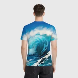 Мужская футболка 3D Fisherman golden - фото 4