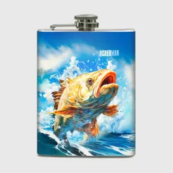 Фляга Fisherman golden