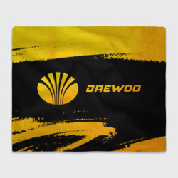 Daewoo - gold gradient по-горизонтали – Плед с принтом купить со скидкой в -14%