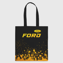 Шоппер 3D Ford - gold gradient посередине