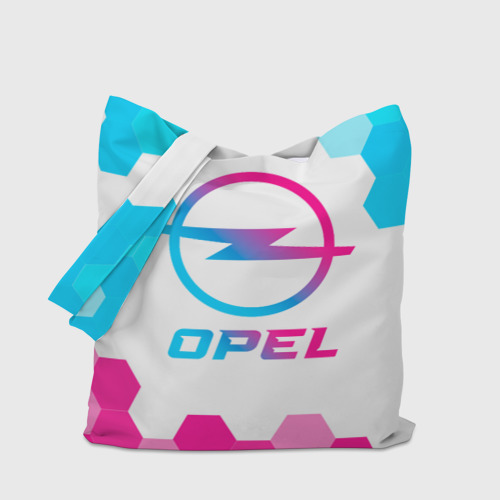 Шоппер 3D Opel neon gradient style - фото 4