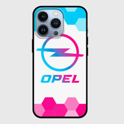 Чехол для iPhone 13 Pro Opel neon gradient style