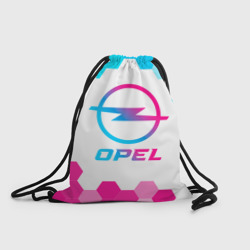 Рюкзак-мешок 3D Opel neon gradient style