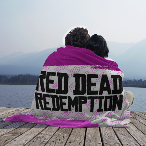 Плед 3D Red Dead Redemption pro gaming по-горизонтали, цвет 3D (велсофт) - фото 3