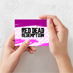 Поздравительная открытка Red Dead Redemption pro gaming по-горизонтали - фото 2