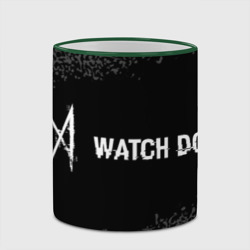 Кружка с полной запечаткой Watch Dogs glitch на темном фоне по-горизонтали - фото 2
