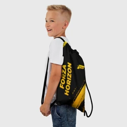 Рюкзак-мешок 3D Forza Horizon - gold gradient вертикально - фото 2