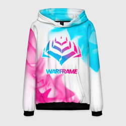 Мужская толстовка 3D Warframe neon gradient style