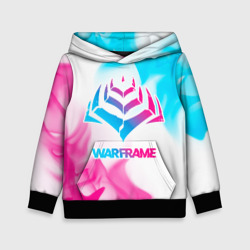 Детская толстовка 3D Warframe neon gradient style