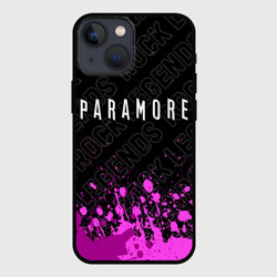 Чехол для iPhone 13 mini Paramore rock legends посередине