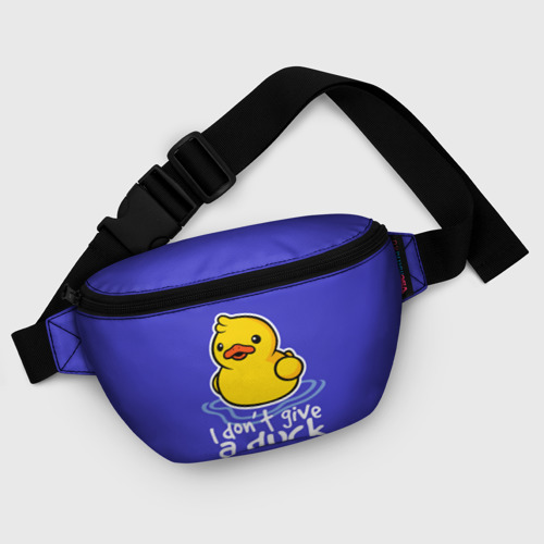 Поясная сумка 3D с принтом I do not Give a Duck, фото #5