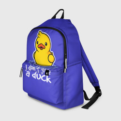 Рюкзак 3D I do not Give a Duck