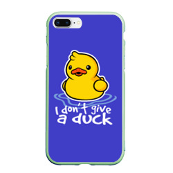 Чехол для iPhone 7Plus/8 Plus матовый I do not Give a Duck