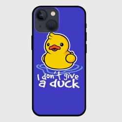 Чехол для iPhone 13 mini I do not Give a Duck