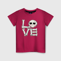 Детская футболка хлопок Любовь на костях