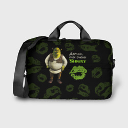 Сумка для ноутбука 3D Shrexy Shrek