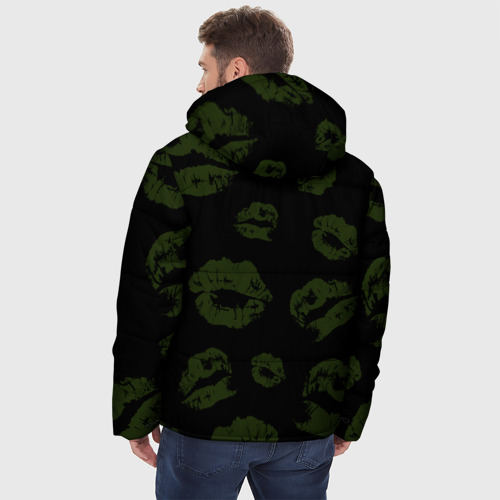 Мужская зимняя куртка 3D Shrexy Shrek, цвет черный - фото 4