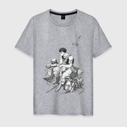 Берсерк манга и аниме – Мужская футболка хлопок с принтом купить со скидкой в -20%
