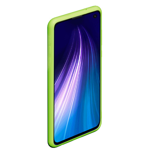 Чехол для Samsung S10E с принтом Паттерн абстрактные разноцветные волны, фото на моделе #1