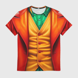 Мужская футболка 3D Костюм клоуна