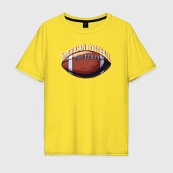 Мужская футболка хлопок Oversize American football