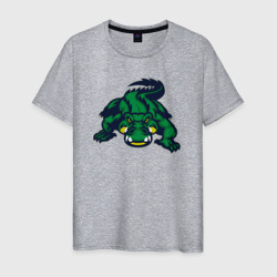 Крадущийся аллигатор – Мужская футболка хлопок с принтом купить со скидкой в -20%
