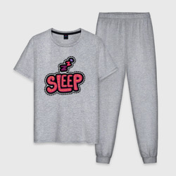 Мужская пижама хлопок Sleep