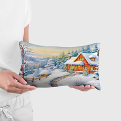 Подушка 3D антистресс Дорожка к  новогоднему дому - фото 2