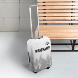 Чехол для чемодана 3D Warframe glitch на светлом фоне посередине - фото 2