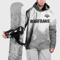 Накидка на куртку 3D Warframe glitch на светлом фоне посередине