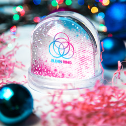 Игрушка Снежный шар Elden Ring neon gradient style - фото 2