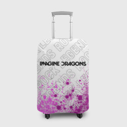 Чехол для чемодана 3D Imagine Dragons rock legends посередине