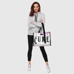 Сумка-шоппер 3D The Cure rock legends по-горизонтали - фото 2