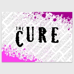 Поздравительная открытка The Cure rock legends по-горизонтали