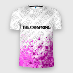 Мужская футболка 3D Slim The Offspring rock legends посередине
