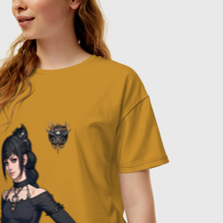 Женская футболка хлопок Oversize Shadowheart - балдурс гейт 3 - фото 2