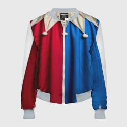 Женский бомбер 3D Костюм шута наряд