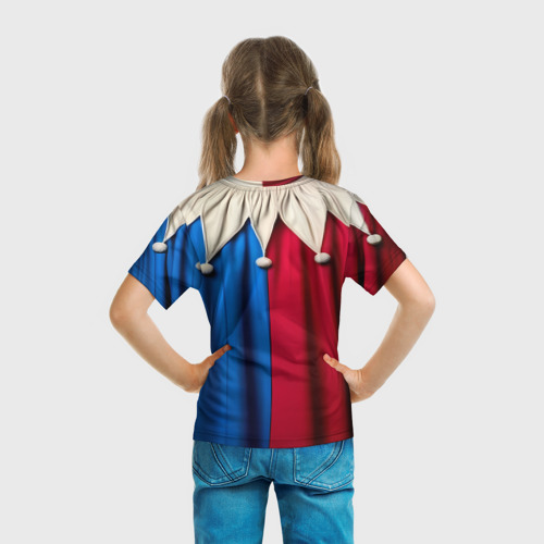 Детская футболка 3D Костюм шута наряд, цвет 3D печать - фото 6