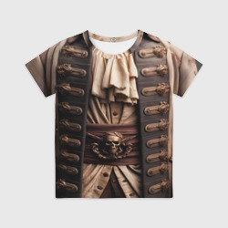 Детская футболка 3D Наряд пирата