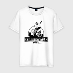 Freestyle BMX – Мужская футболка хлопок с принтом купить со скидкой в -20%