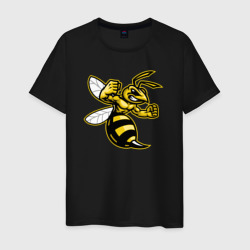 Злая пчёлка – Футболка из хлопка с принтом купить со скидкой в -20%