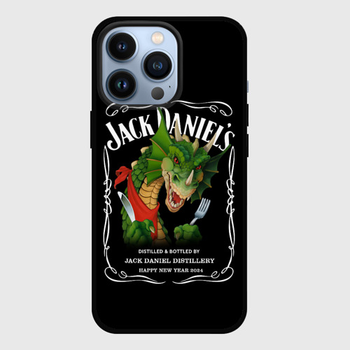 Чехол для iPhone 13 Pro Джек Дэниэлс - 2024, цвет черный