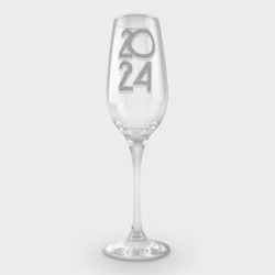 2024 год – Фужер для шампанского с принтом купить со скидкой в -12%