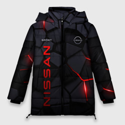 Женская зимняя куртка Oversize Nissan - плиты с эффектом свечения